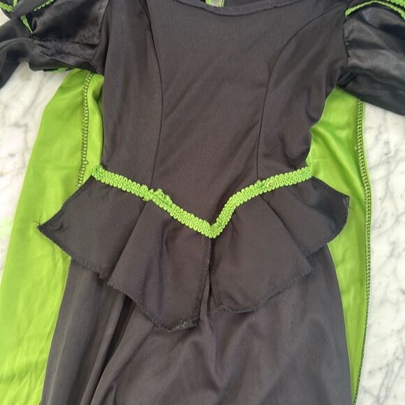 Wicked Witch Wizard of Oz Elphaba Dress Sz 6/7 - Picture 7 of 7